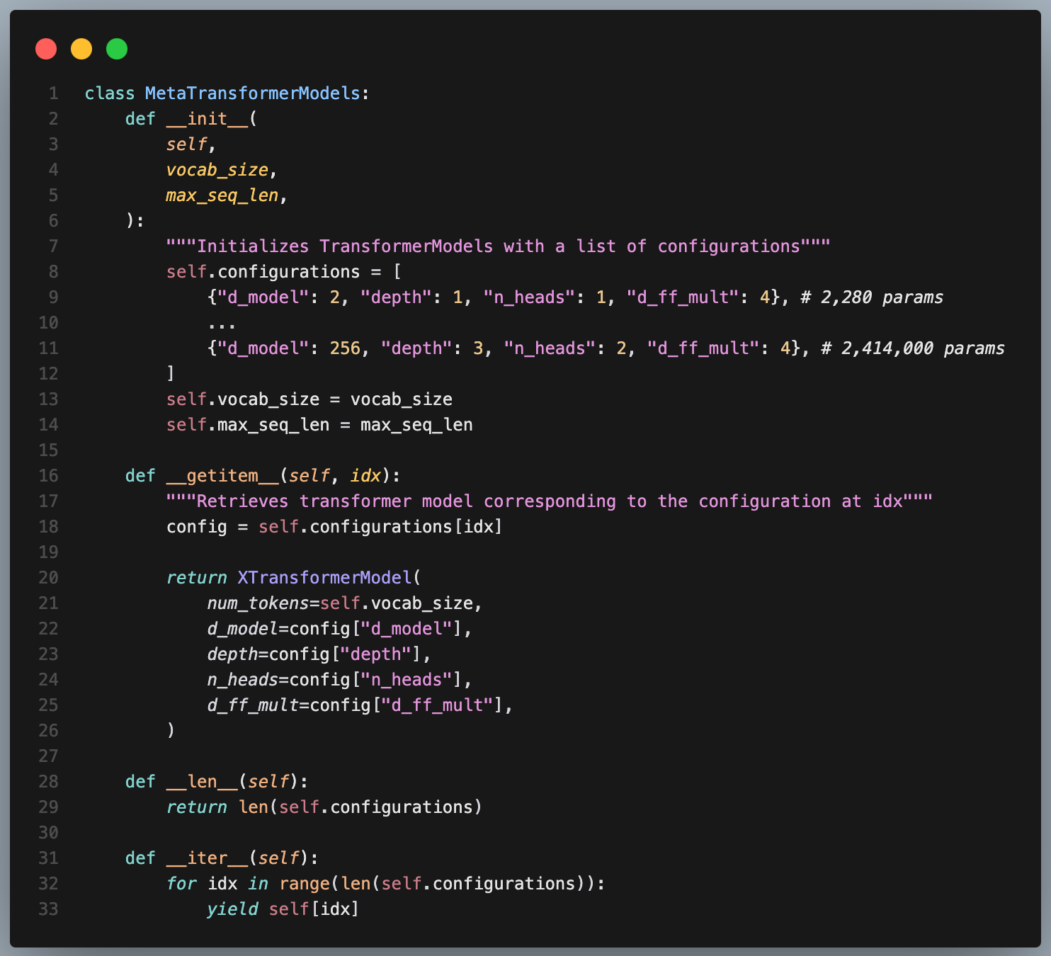 MetaTransformerModels